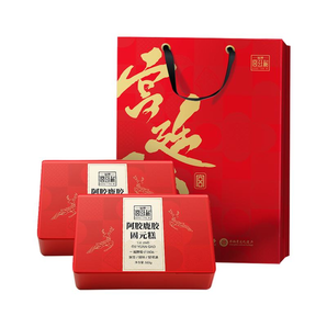 中華老字號，福牌 宮廷秘 即食阿膠鹿膠固元糕 500g（共100片）