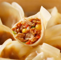 肯德基供應商！千味央廚 豬肉玉米蒸煎餃 1kg