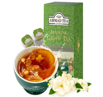 亞曼 英國AHMAD TEA亞曼進(jìn)口茶葉濃香型茉莉花茶綠茶 2g*25包