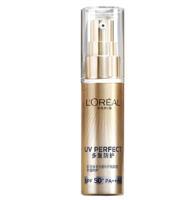 清爽不粘膩！L'Oréal Paris 巴黎歐萊雅 新多重防護隔離露 小金管 SPF50+/30mL 