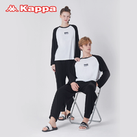 立秋買新品！Kappa 2025秋季新款情侶長袖家居服套裝 2色