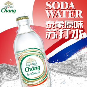 Chang 泰象牌 泰國(guó)進(jìn)口 經(jīng)典原味無(wú)糖氣泡水 325ml*24瓶
