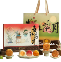 中華老字號！知味觀 春花江月月餅禮盒 435g