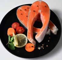 富含Ω3！禧美海產(chǎn) 智利冷凍三文魚排400g（銀鮭魚排）原切段 2-3塊裝