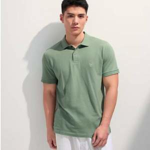Abercrombie & Fitch 經(jīng)典小麋鹿 美式休閑通勤短袖Polo衫