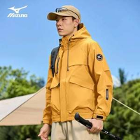 Mizuno 美津濃 男士戶外防風防潑水連帽軟殼外套