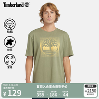 Timberland  添柏嵐 男士純棉印花短袖T恤 A2Q8D