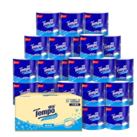 低至￥1.23/卷！Tempo 得寶 天然無香有芯卷紙 4層*135g*24卷