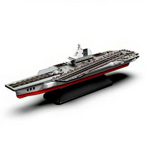 中精質(zhì)造 福建艦/皮皮蝦號(hào) 航空母艦仿真合金模型/底座+防塵罩