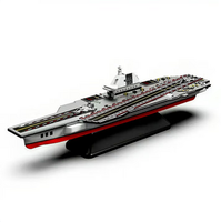中精質(zhì)造 福建艦/皮皮蝦號(hào) 航空母艦仿真合金模型/底座+防塵罩