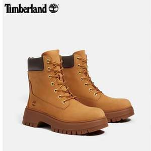 Timberland 添柏嵐 女士經(jīng)典高幫系帶大黃靴 A6GCF754