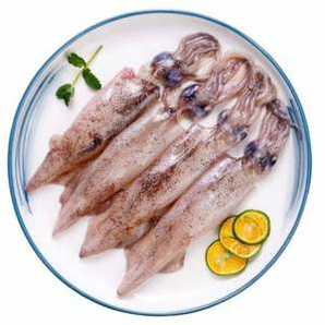 折19.24元/斤！初鮮 鮮凍筆管魷魚（海兔子）2斤 