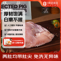1號會員店 精修整豬肚 免洗帶肚尖 凈重2斤*2件