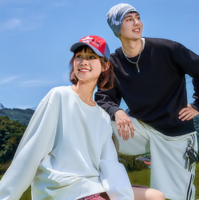 挺廓有型！Baleno 班尼路 男士重磅圓領(lǐng)衛(wèi)衣
