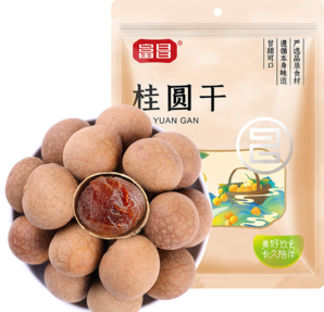 富昌 莆田桂圓干 400g*2袋
