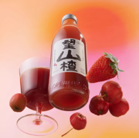 原果汁含量>99..9%！好望水 望山楂山楂汁氣泡水 300mL*6瓶