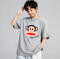 舒適100%棉面料！Paul Frank 大嘴猴 男童純棉短袖T恤