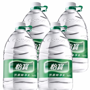 怡寶 飲用水 純凈水 4.5L*4桶