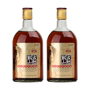 古越龍山 金三年 16度半干型紹興花雕酒500mL*2瓶