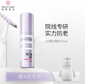 臨期白 菜！Dr.Ci:Labo 城野醫(yī)生 169A醇抗皺精華 25ml