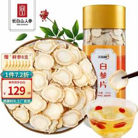 國家地理標(biāo)志產(chǎn)品，長白山人參 人參片 約0.7cm 250g罐裝 送鮮參8支