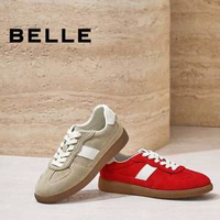 BeLLE 百麗 2025冬季新款 女士阿甘鞋休閑鞋 B2685CM5