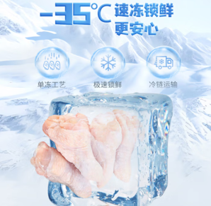 5.99元/斤！圣農(nóng)/上鮮 雞大胸/黃金雞塊/雞翅根/雞小胸/雞琵琶腿 2斤 任選5件