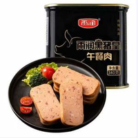 雨潤 黑豬皇午餐肉罐頭 340g*3件