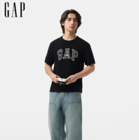 Gap 蓋璞 男女純棉字母logo短袖T恤 美版 570044 