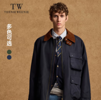 Teenie Weenie 小熊 男士翻領(lǐng)休閑獵裝夾克外套 TNJJ244903A
