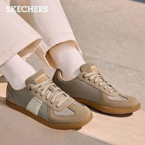 復(fù)古街頭！Skechers 斯凱奇 男士百搭德訓(xùn)休閑鞋210960 多色