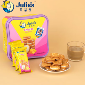 馬來西亞進口！Julie's 茱蒂絲 乳酪三明治夾心餅干 504g