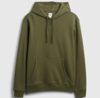 25年秋季新款半價(jià)！Gap 蓋璞 25年秋季新款 男款Logo刺繡連帽抓絨衛(wèi)衣 795625