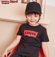 親膚透氣！Levi's 李維斯 兒童100%純棉短袖T恤（110~160碼）