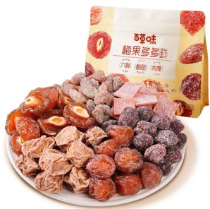 暢享1斤裝！百草味 梅果多多500g