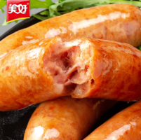 含肉量85%！新希望 美好 含肉量85%爆汁烤肉腸 400g*2盒