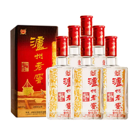 瀘州老窖 六年窖頭曲 52度濃香型白酒500mL*6瓶