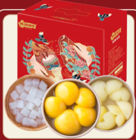 香甜可口！林家鋪?zhàn)?蒸蒸日上水果罐頭禮盒裝 425g*6罐