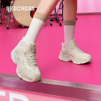 輕松打造超酷造型！Skechers 斯凱奇 漫月鞋 女款高回彈輕質(zhì)吸震休閑跑步鞋 177590