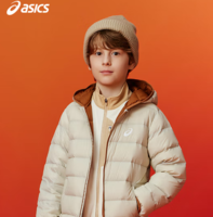 輕薄舒適保暖！ 25年冬季新款 ！Asics 亞瑟士兒童三防連帽輕薄羽絨服外套（120~175cm） 多色