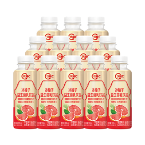 蒙牛 優(yōu)益C 冰柚子 活菌型乳酸菌飲品300mL*12瓶