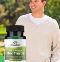 Swanson 斯旺森 全譜奶薊膠囊500mg*30粒