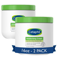 Cetaphil 絲塔芙 面霜 保濕 453g*2 適合成人使用 水 甘油 干性肌膚 2件裝