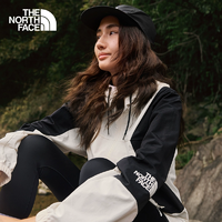 2025新款 ！The North Face 北面 女款短款防風(fēng)防潑水撞色連帽外套 8EXC