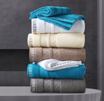 五星級酒店標準！康爾馨 五星級酒店標準 鉑金系列面巾  180g/75*40cm 2條裝