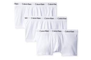 爆料有奖！Calvin Klein 男式 弹力棉低腰平角内裤 三条装  含税到手约136元