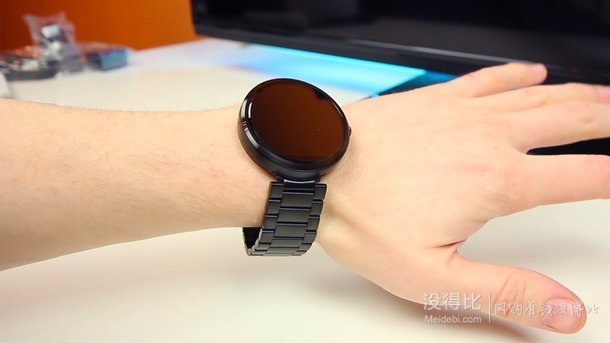 Motorola 摩托罗拉 Moto 360 智能手表 钢带版