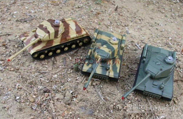 环奇 无线遥控玩具模型坦克作战套装(2只装)  123元包邮（223-100）