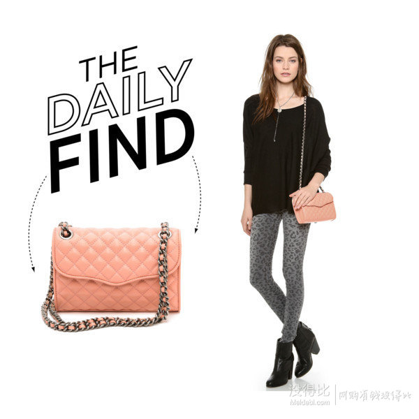 Rebecca Minkoff Quilted Mini Affair 女款链条单肩包