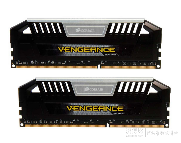 CORSAIR 海盗船 Vengeance Pro 16GB (2 x 8GB) 型号CMY16GX3M2A2400C11 台式机内存